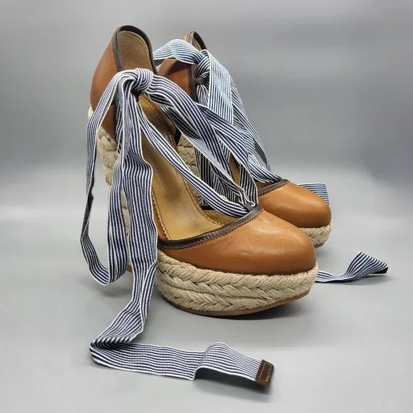 Dsquared2 ホラ レスアッフ スニカ ESW002400300533 9207 DSQUARED2 | Shoes | Dsquared2 Espadrille Wedge Sandals